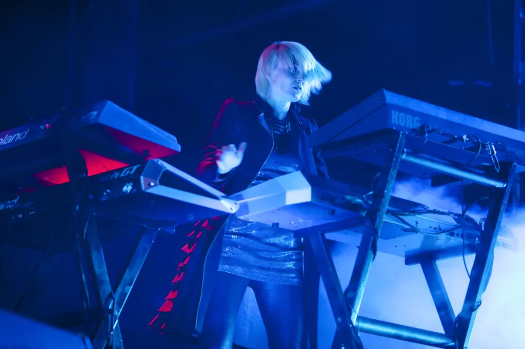 Sister Bliss of Faithless performing at Global Gathering 2010